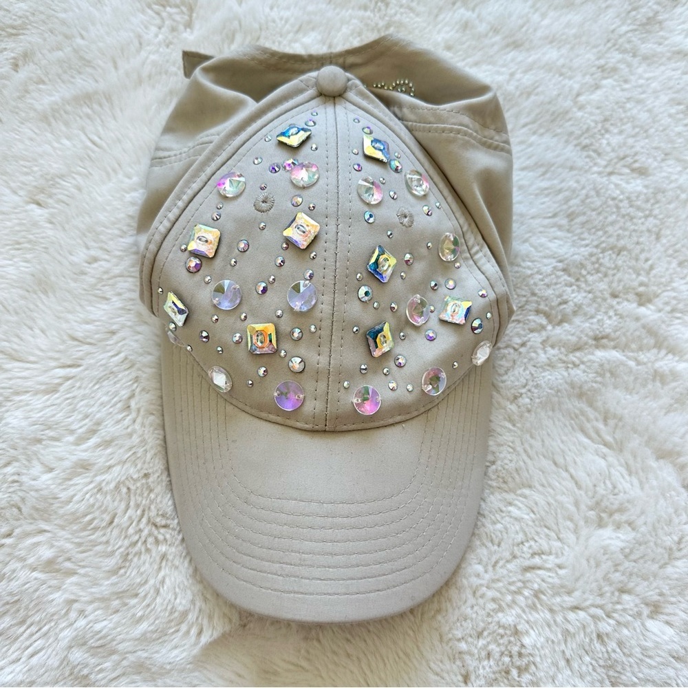 Sassofono women baseball hat with crystals